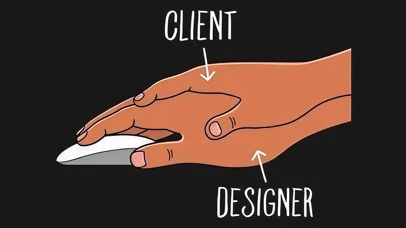 Мем: клиент управляет деятельностью дизайнера на проекте Мем: клиент управляет деятельностью дизайнера на проекте