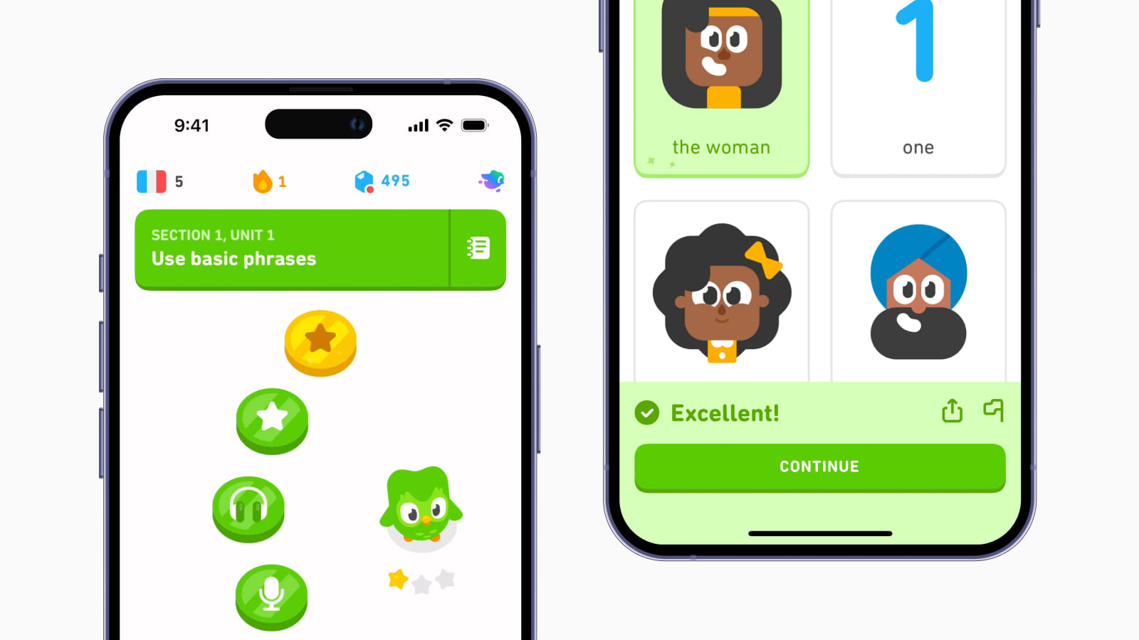 Дизайн мобильного приложения Duolingo Пример работы UX дизайнера - интерфейс Duolingo