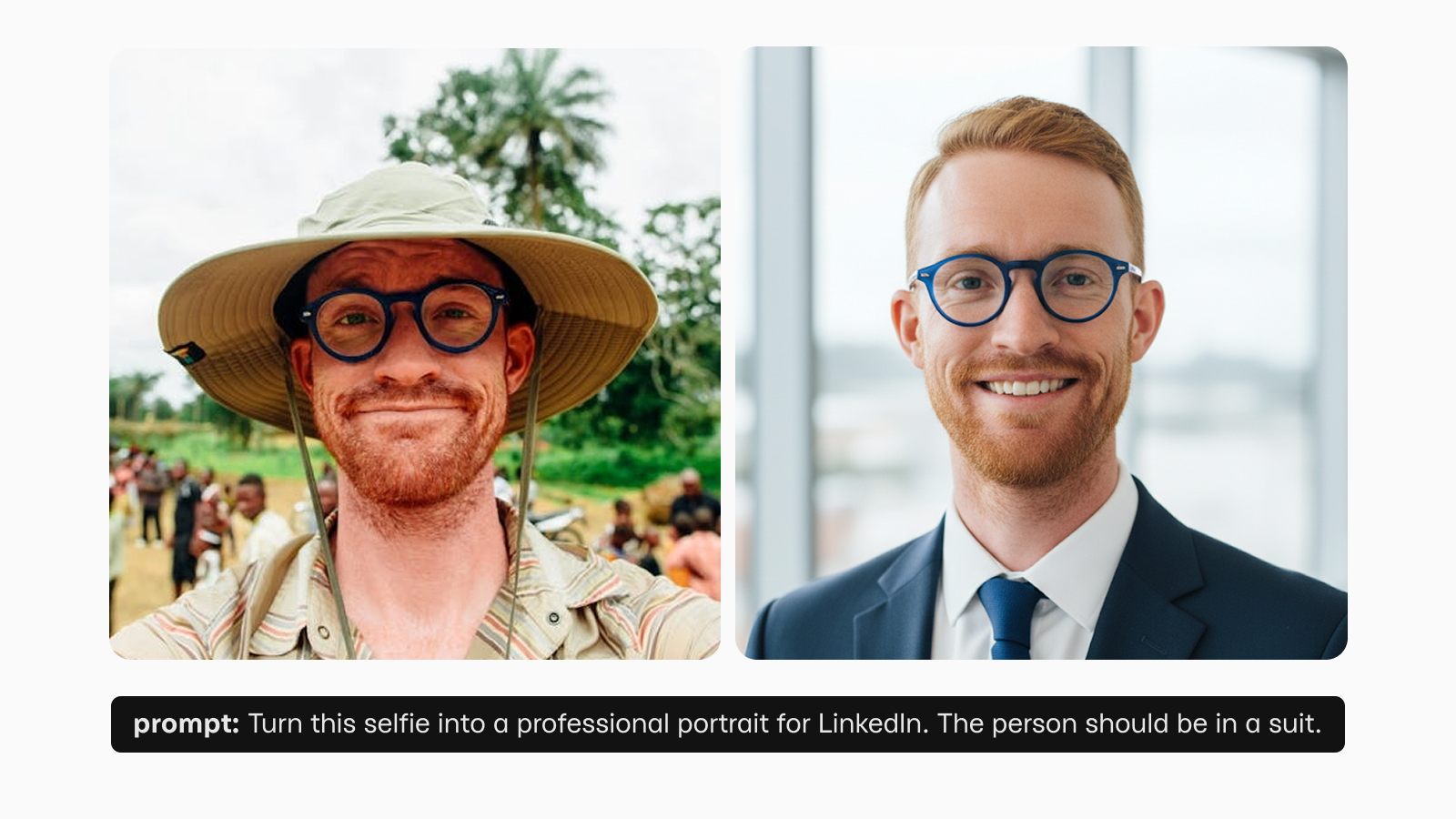 Генерация фотографий в Nano Banana Превращение повседневной фотографии в рабочую с помощью Nano Banana