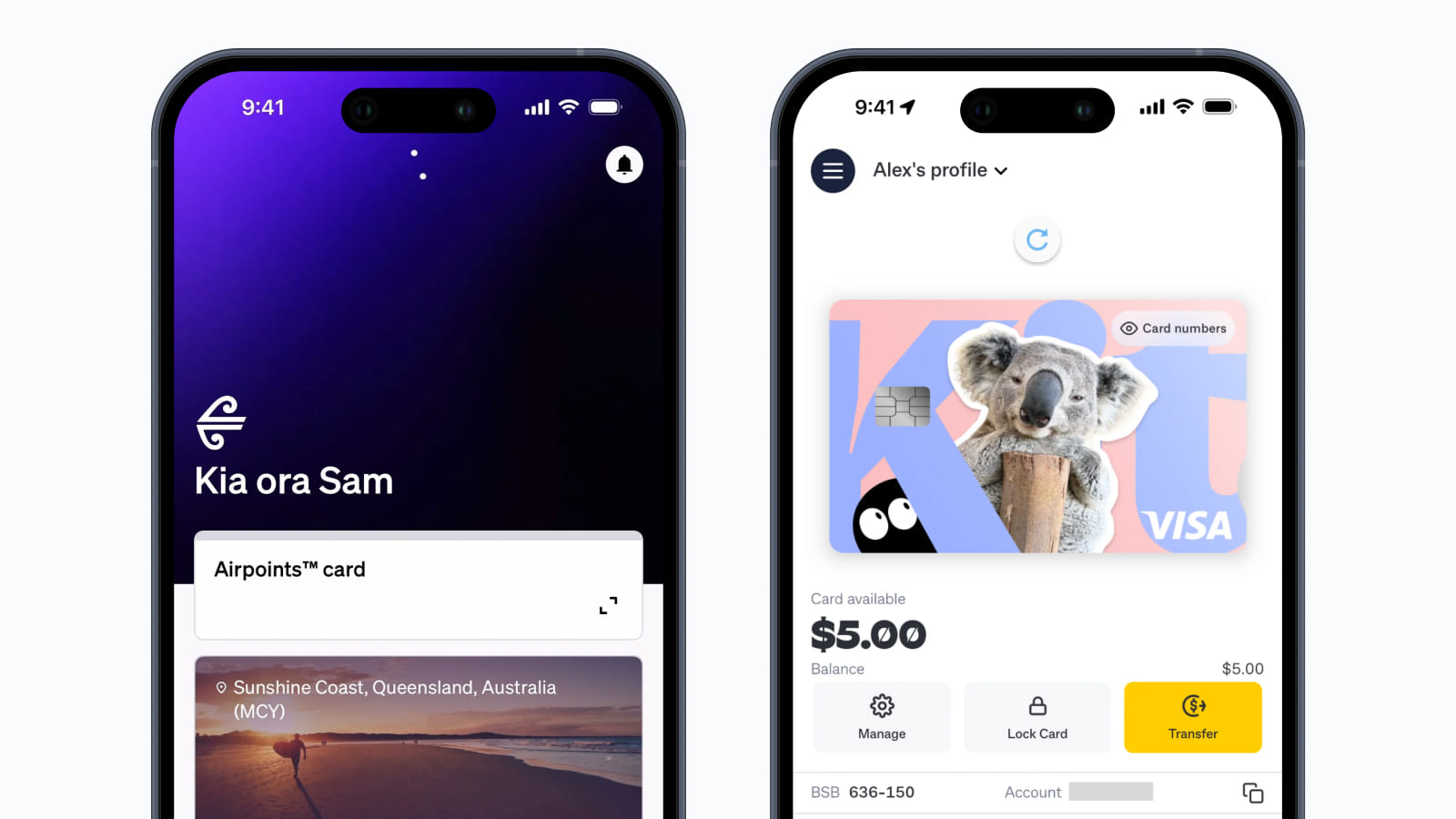 Pull to refresh в интерфейсах Air NZ и Kit Пример дизайна Pull to refresh в приложениях Air NZ и Kit