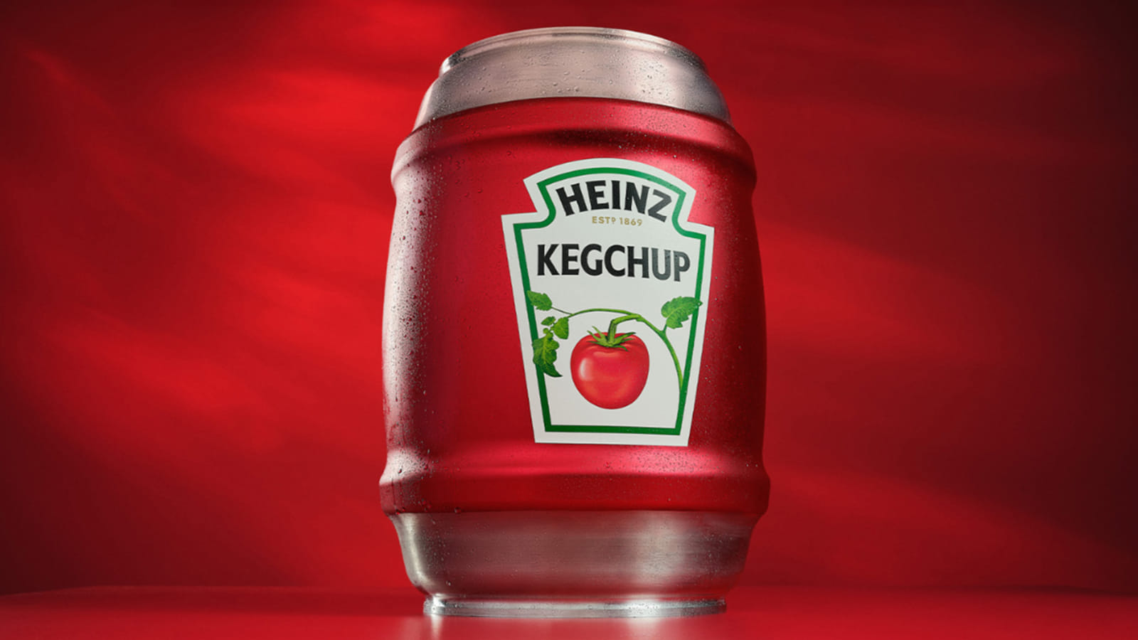Дизай новой кеги кетчупа от Heinz